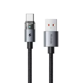 Кабель Mcdodo USB-A — USB-C, 6 А, кабель типа C для быстрой зарядки iPhone 16/15 Xperia Galaxy Pixel, совместимый с Android и т. д.. высокоскоростная передача данных