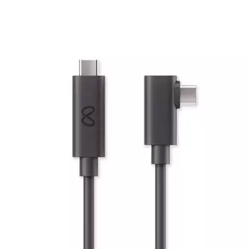 Кабель Meta Quest Link, совместимый с Meta Quest. Приблизительно 5 м. Высококачественный оптоволоконный кабель. Для игр виртуальной реальности на ПК. Максимальная скорость 5 Гбит/с 3/3S/2/Pro.