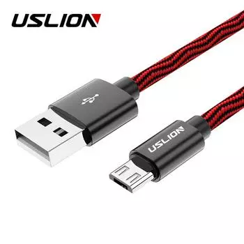 Кабель Micro USB для Samsung Xiaomi Tablet Android USB-кабель для зарядки 2A USB-кабель для быстрой зарядки данных Micro-0.3M красный