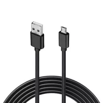 Кабель Micro USB для зарядки/передачи данных для контроллера PS4, 3 м (1 кусок) Совместимо с Xbox One PlayStation 4 slim/PS4 Pro и т. д.. Кабель для быстрой зарядки Micro USB (