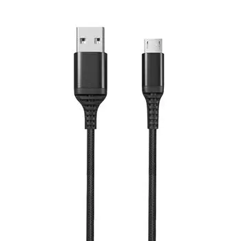 кабель micro usb (Набор из 1, 1м) Кабель LpoieJun Micro USB [совместим с QC3.0/2.0, поддерживает быструю зарядку до 18 Вт/3 А и высокоскоростную передачу данных до 480 Мбит/с