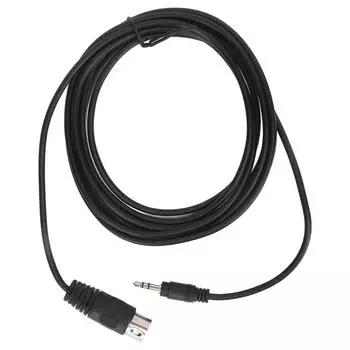 Кабель MIDI Din 8 Pin to 3.5mm Male to Male 8 Pin Din to 3.5mm для звука музыкальных инструментов 3 Meter / 9.8ft