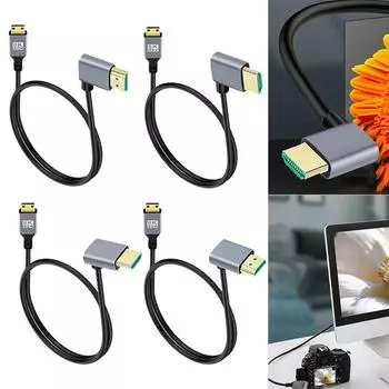Кабель Mini HDMI-совместимый с HDMI-совместимым 0,5/1/2 м, кабель «папа-папа» 0.5M