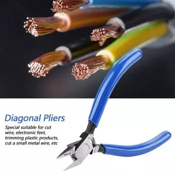 Кабельные щипцы Кусачки Кусачки Диагональные плоскогубцы 4-дюймовые электрические провода Кусачки для кабеля Ножницы Кусачки Кусачки Кусачки