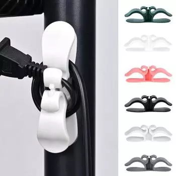 Кабельный органайзер Сильная адгезия Бесшовный держатель шнура Многоразовое решение для хранения кабеля без беспорядка Органайзер для шнура без перфорации для кофеварки Аэрофритюрница