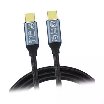 Кабель передачи данных типа C USB 3.2 Gen 2, удлинительный кабель для высокоскоростной передачи данных, 20 Гбит/с length 1m