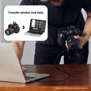 Кабель передачи данных UC-E1 длиной 1,3 м/51,2 дюйма, USB-кабель для передачи данных для камер Coolpix 885/995/4500/5700/8700, соединительный шнур MiniUSB