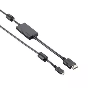 Кабель-переходник ELECOM MHL3.0 2,0 м черный MPA-MHL3HD20BK