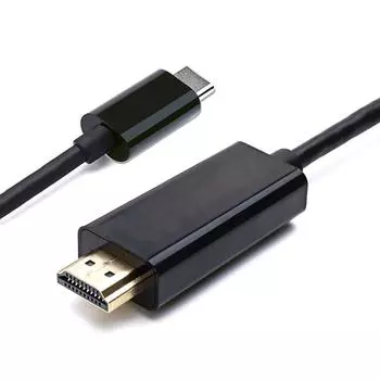 Кабель-переходник USB-C - HDMI длиной 1,8 м для ноутбука и монитора