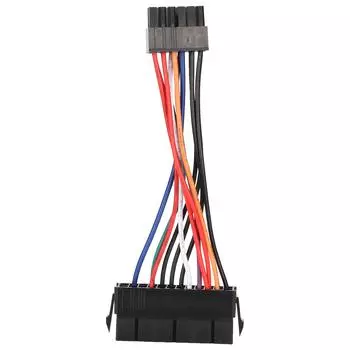 Кабель питания 18AWG 24-контактный на 14-контактный медный проводник Стабильная производительность Компьютерные аксессуары