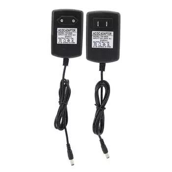 Кабель питания динамика 6 В постоянного тока 2 А 12 Вт 5,5 мм x 2,5 мм для светодиодного дисплея рекламного щита, переключателя игровой консоли Te EU Plug