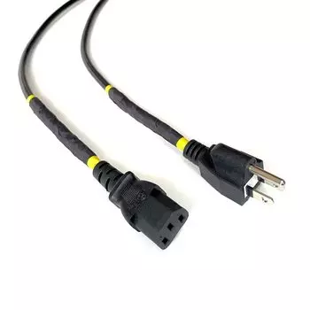 Кабель питания для басового усилителя NUDE CABLE (обнаженный кабель) 125 В 7 А 3 контакта 1,8 м D-Tune PRO
