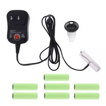 Кабель питания для батареек AA US Заменить батарейки 2AA на 8AA для игрушечных радио-электрических часов со светодиодом