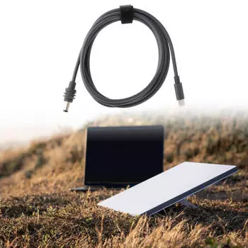 Кабель питания Mini Usb-c to DC 100 Вт, практичный, легкий, высокопроизводительный, многофункциональный, водонепроницаемый Length 2 m