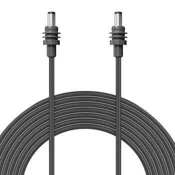Кабель питания постоянного тока для спутниковой связи 18AWG IP68 Водонепроницаемый Удлинитель кабеля питания постоянного тока для спутниковой связи Замена 2M/6.56FT