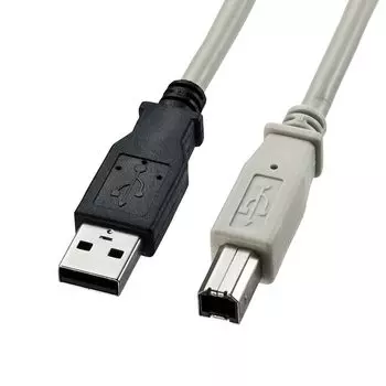 Кабель питания Sanwa USB2.0 (Светло-серый/1м) КУ20-1К2