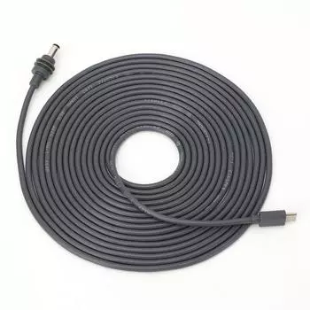 Кабель питания USB C - DC для мини-тарелки, вход типа C 100 Вт, водонепроницаемый разъем, зарядный шнур Fi 1M 3.28FT