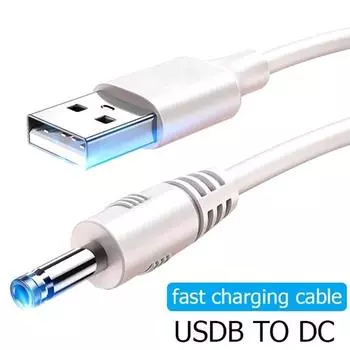Кабель питания USB-DC 3,5 мм, разъем для подключения зарядного устройства 5 В, универсальный кабель питания для концентратора, мини-вентилятора, маршрутизатора, динамика, Mp3/Mp4 30CM
