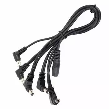 Кабель Power Branch для гитары, 5-канальный, пластиковый, 17 xx, гитарный, Band Performance Cable, Effector, Cable, Material, 1,5 1,5 см, Anti-aging,