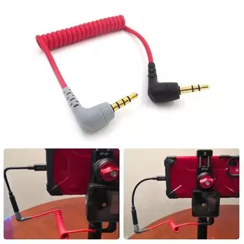 Кабель-шнур C# 3,5 мм для микрофона и TRRS для RODE Videomic Pro+/VideoMic GO