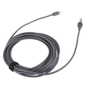 Кабель типа C - DC 18AWG Медный проводник ПВХ-корпус Кабель USB C - DC Спутниковый кабель 10.5m / 34.45ft