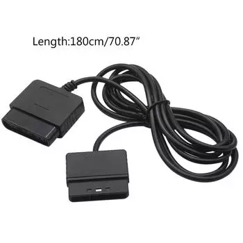 Кабель-удлинитель для контроллера, шнур-адаптер для контроллера длиной 6 футов/1,8 м, совместимый с игровой системой PS2, игровой консолью