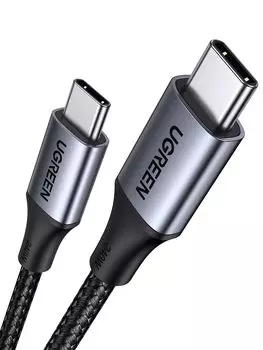 Кабель UGREEN USB C мощностью 240 Вт, сверхбыстрая зарядка, прочный нейлон Type C, совместим с моделями типа C, такими как iPhone, MacBook, iPad, iPad PD3.1 15, Pro,
