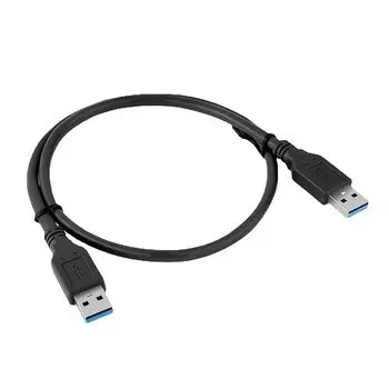 Кабель USB 3.0 Тип A Male - Тип A Male Высокопрочный USB-кабель с разъемами male на обоих концах Для радиаторов/камер и т. д.. удлинительный кабель линии передачи данных (0.3M)