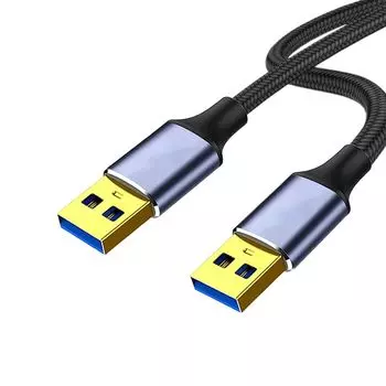 Кабель USB 3.0 Тип A-тип A позолоченный разъем папа-папа USB-совместим с кабелем USB для корпуса жесткого диска, камеры, планшета, TVBox, камеры, DVD-плеера,