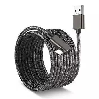 Кабель USB 3.2 Gen1 длиной 3 м YITONGXXSUN USB-C и USB-A, высокоскоростная передача данных 5 Гбит/с, совместим со смартфонами/планшетами/игровыми консолями типа C (пистолет