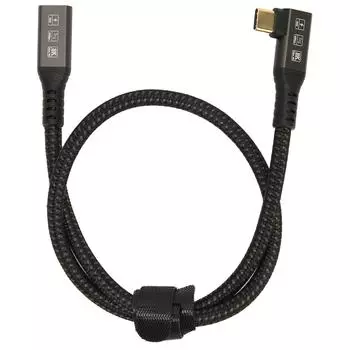 Кабель USB 4 8K Ultra HD 8K на частоте 60 Гц, 100 Вт, зарядка, скорость передачи данных 40 Гбит/с, USB 4 Type C, штекер-гнездо