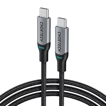 Кабель USB-C Кабель для зарядки смартфона Type-C Совместимость с Android Совместимость с iPhone Совместимость с MacBook Pro Быстрая зарядка 100 Вт USB Уборка Аккуратная проводка из нейлона