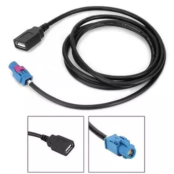 Кабель USB для головного устройства Rcc для Peugeot 206207307308407508 Citroen C2 C3 C4 C5 C6, 1 шт.