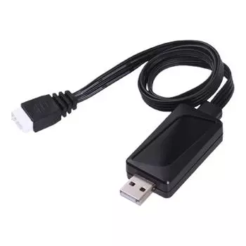 Кабель USB для зарядки лодки-приманки USB-адаптер для V030 GPS лодка-приманка для рыбалки чёрный