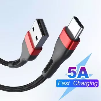 Кабель USB типа c для быстрой зарядки, кабель для передачи данных, кабель зарядного устройства c для iphone 15, samsung s21, a51, xiaomi mi 10, redmi, huawei, кабель 0.5m синий