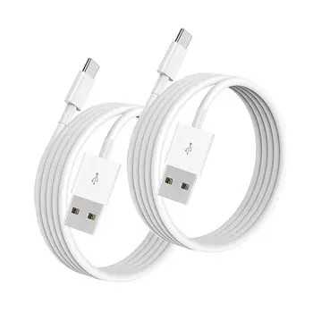 Кабель USB TYPE C 8 м (Набор из 2) ПОТРРИСЬЮСЕР Тип C (USB-A-C) кабель Супербыстрая зарядка с выходом 2,4 А [Передача данных и видеовыход не поддерживаются]