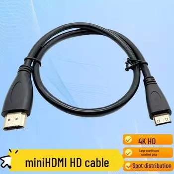 Кабель высокой четкости 4K Mini HDMI для компьютеров, ноутбуков, HDTV, планшетов и камер 1m