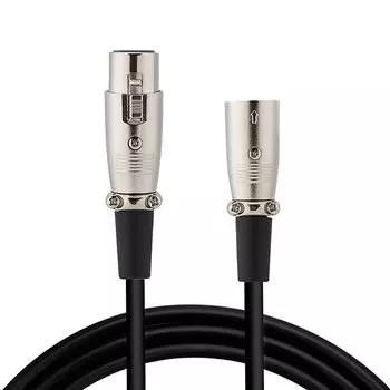 Кабель XLR Микрофонный кабель Удлинитель микрофона Кабель-переходник Canon Удлинитель кабеля Male Female P.CREST (5.0м)