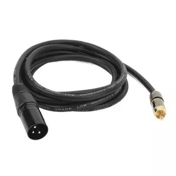 Кабель XLR «папа-папа» 22 AWG, экранированный бескислородной медью, микрофонный кабель XLR «папа-папа» для микширования Cons