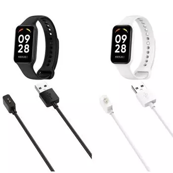 Кабель зарядный для Redmi Watch 4/ Xiaomi Mi Band 8/ 8 Pro/ Redmi Watch 3 Lite/ Watch3 Active зарядный шнур 100 см / 3,3 фута чёрный