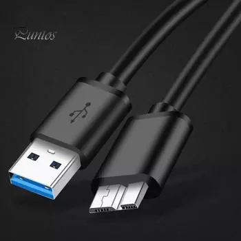 Кабель жесткого диска Stable Plug Play PVC USB 3.0 to Micro B адаптер Line для Samsung Note 20cm