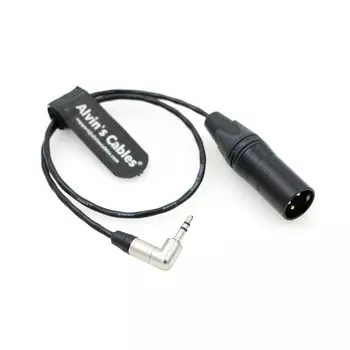 Кабели Кабель тайм-кода для Sony FS7 FS5 для камеры Canon C100 от Tentacle Sync TRS к XLR 3-контактный разъем-папа Тайм-код Alvin s 3,5 мм 45 см|18 дюймов