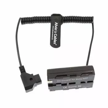 Кабели Sony NP F570 NP F970 Atomos Shinobi Atomos Ninja SmallHD Focus 7 Monitor NP F550 Dummy Battery to D tap Coil Power Cable Alvin s