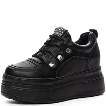 Каблук 9 см. Синтетические кроссовки из натуральной кожи. Женские удобные вулканизированные высокие весенние осенние ботинки. Обувь смешанных цветов. 33 белый