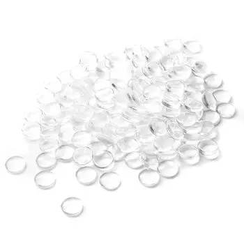 Кабошон 10 мм стеклянные бусины прозрачный кристалл набор из 240 Pstyle. ПСТ-079 чистый