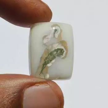 Кабошон из натурального солнечного кварца, 18-каратный моховой агат, драгоценный камень, полудрагоценный россыпью, ремесленные принадлежности 20x16x6 мм 20x16x6 MM разноцветный