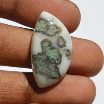 Кабошон из натурального солнечного кварца, 21 карат, кабошон из мохового агата, полудрагоценный россыпью камень, ремесленные принадлежности 30x16x6 мм 30x16x6 MM разноцветный