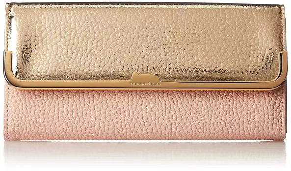 Kabuse Long Wallet Shrink Combi Gold [Tsumori Chisato] Women s