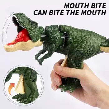 Качающаяся и нажимающая игрушка от укуса динозавра