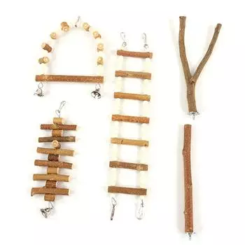 Качели для попугаев для птичьей клетки, подвесная подставка для кореллы, лестница для кореллы, качели для птичьей клетки, игрушка для восхождения попугаев, попугаев